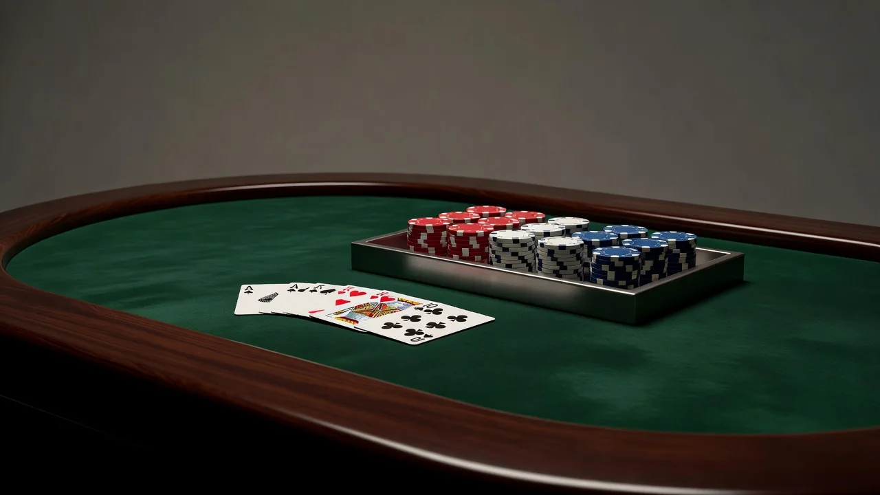 Blackjack table in Aerobet live casino