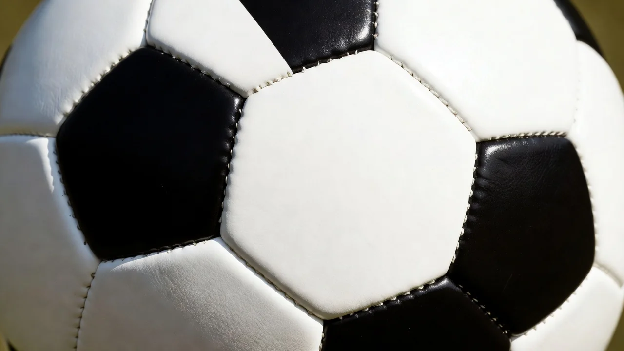 Close-up of football surface panels with nearly invisible bonded seams